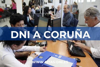 Cita Previa DNI A Coruña