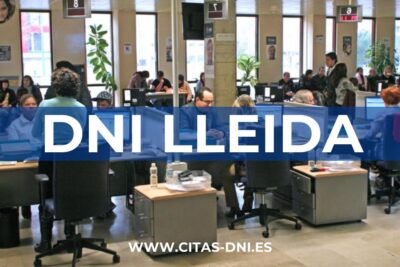 Cita Previa DNI Lleida