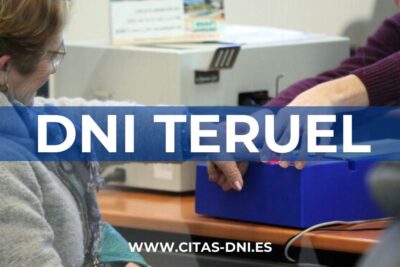 Cita Previa DNI Teruel